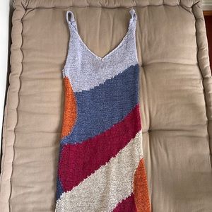 Forever 21 crochet knitted beach cover up